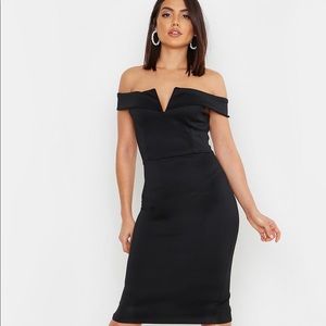 20% off 2+ bundle: Off-the-shoulder Midi Dress